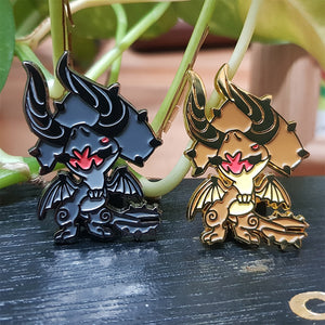 Black Diablos and Diablos Metal Lapel Pins