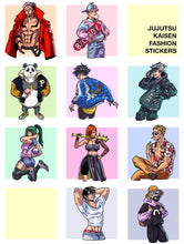 Load image into Gallery viewer, Jujutsu Kaisen Fashion Stickers