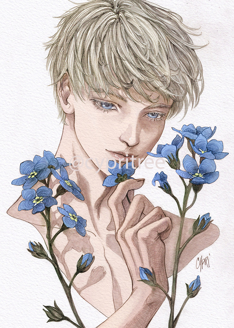 Love and Deepspace Floral Portraits